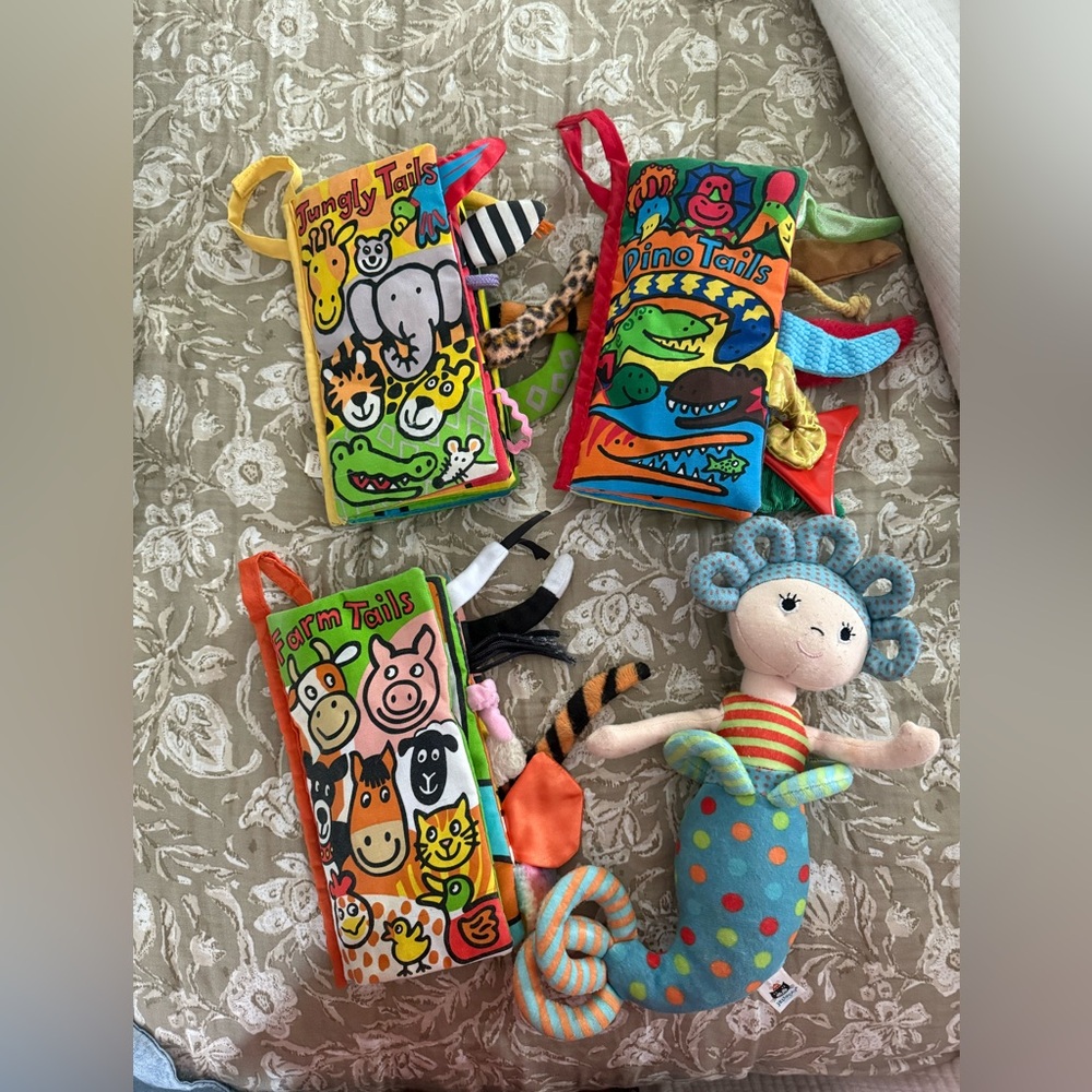 Jellycat 4 piece baby bundle